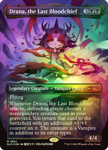 Mtg foil drana the last - ,